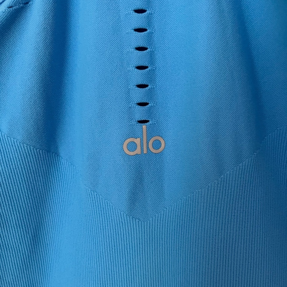 NWOT Alo Seamless Open Air Ribbed Racerback Dress - Picture 5 of 6